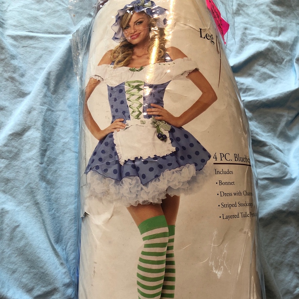 New leg avenue blueberry girl costume set size xs